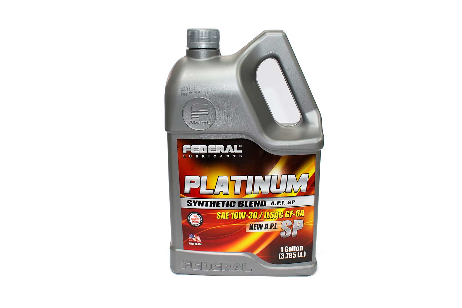 LUBRICANTE FEDERAL PLATINUM SYNTHETIC BLEND 10W30 API :SN BOT X 1 GL