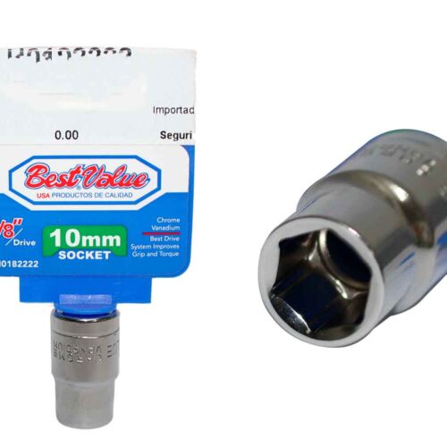 SOCKET 10MM EN 3/8 BEST VALUE