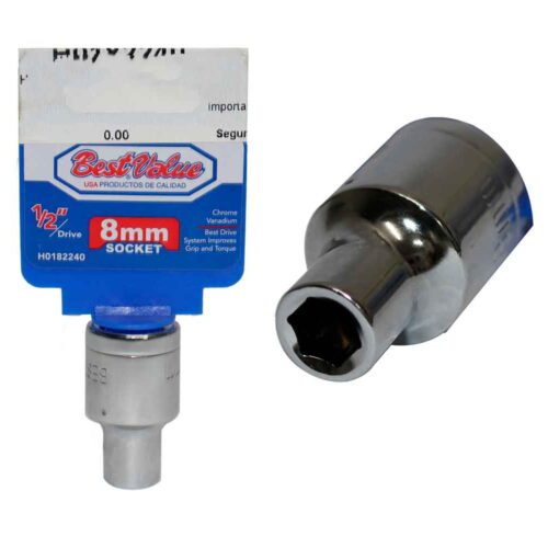 SOCKET 8MM EN 1/2 BEST VALUE