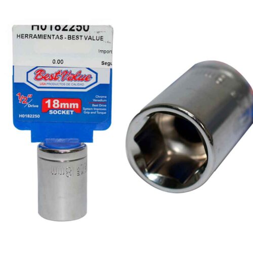 SOCKET 18MM EN 1/2 BEST VALUE