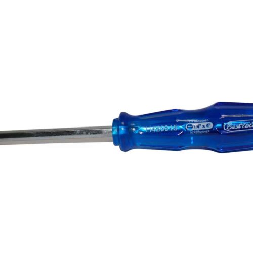 DESTORNILLADOR MANGO AZUL(-)1/4 X4 BV.