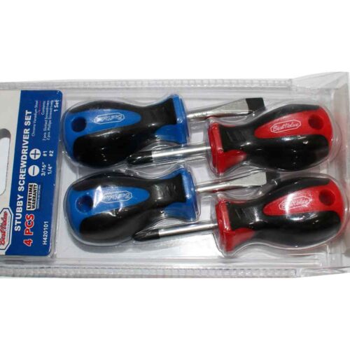 JGO 4 PCS DE DESTORNILLADORES STUBBY