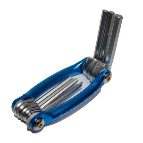 JGO LLAVES HEXAGONAL ALUMINIO 9PCS SAE