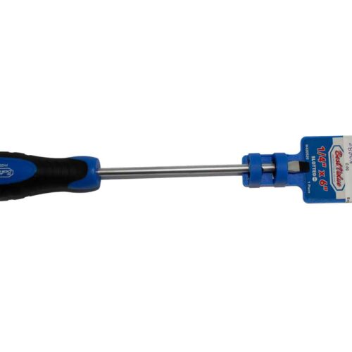 DESTORNILLADOR PLANO ERGONOMICO CRV 6 x 1/4