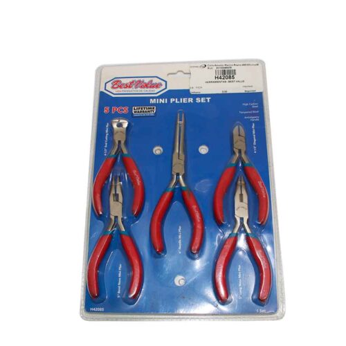 JGO 5PC MINI PINZAS BEST VALUE BLISTER