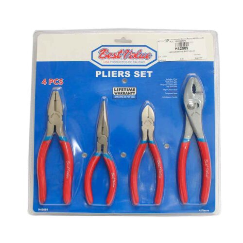 JGO 4PC PINZAS BEST VALUE BLISTER.