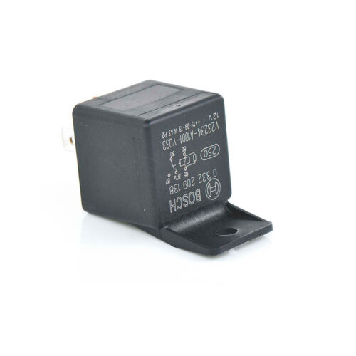 MINI RELE 24V 10/20A (5 PINES) RESISTENCIA 32 OHM CON SOPORTE – UNIVERSAL