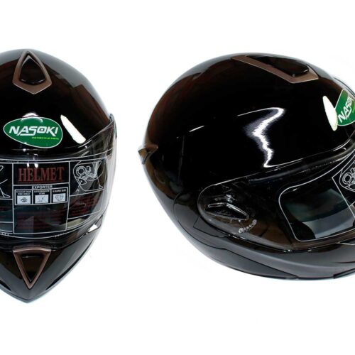 CASCO FLIP-UP HELMET DOUBLE VISOR ABS DOT (COLOR NEGRO) – TALLA XL